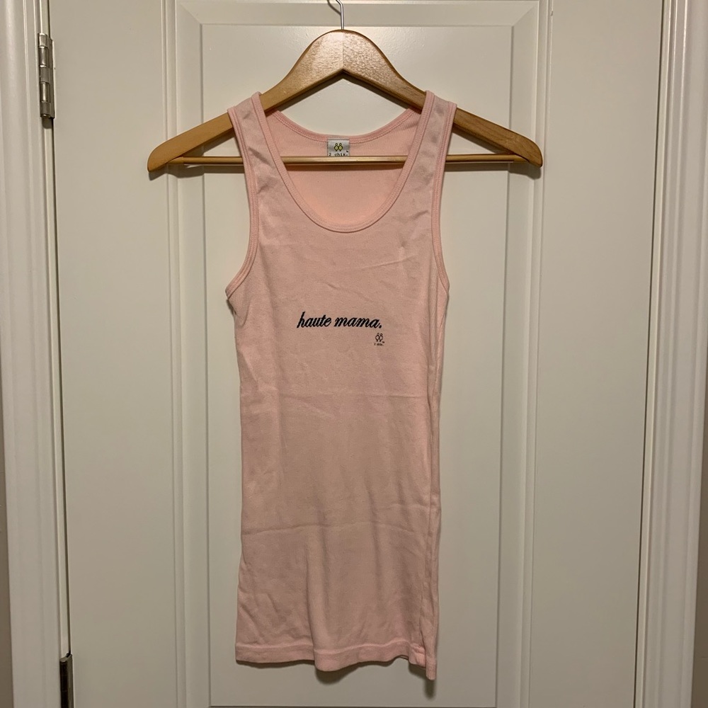 Haute Mama ribbed tank